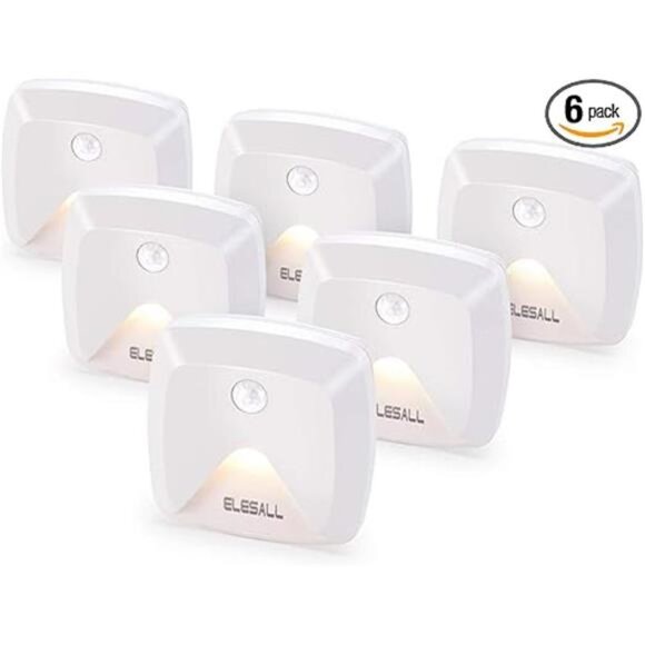 Motion Sensor Lights, Warm White LED Night Light, Stick-Anywhere Stair Lights - Picture 6 of 6